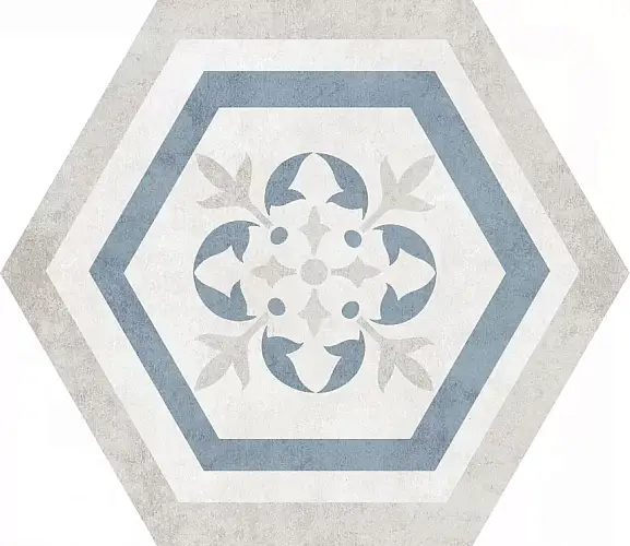 AT.Alpha Hex Azul 015.122.0472.09861 Керамогранит 25,8X29