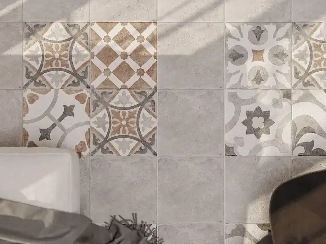 Carpet Бежевый A17930 Рельефный Матовый Керамогранит 29,8x29,8