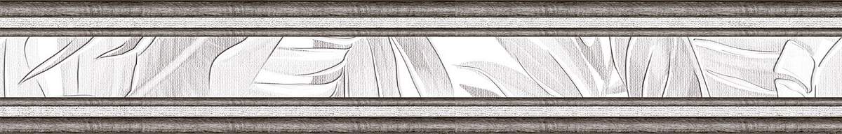 Бордюр Bonita Серый BWU54BNT007 Матовый 8x50