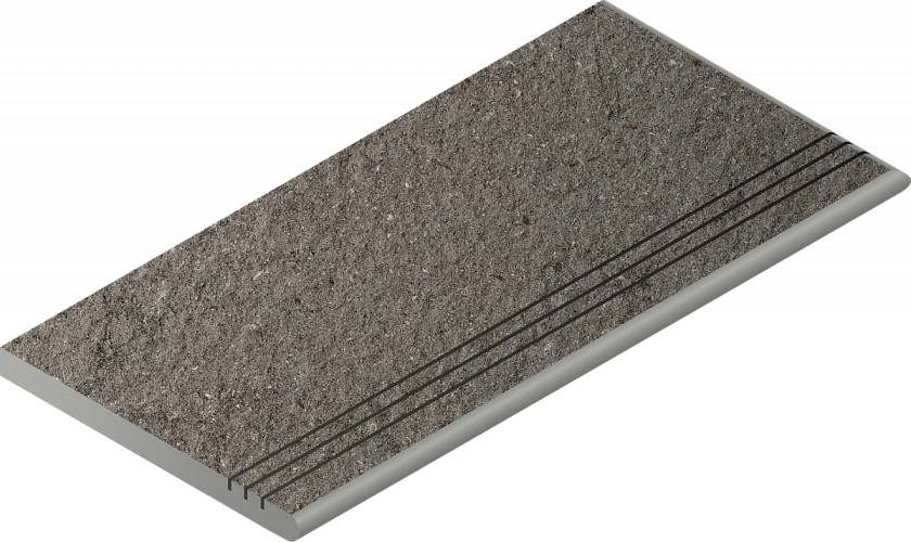 Ступень угловая правая закруглённая Discover X2 Fume Gradino Round Grip 620040000159 30x60