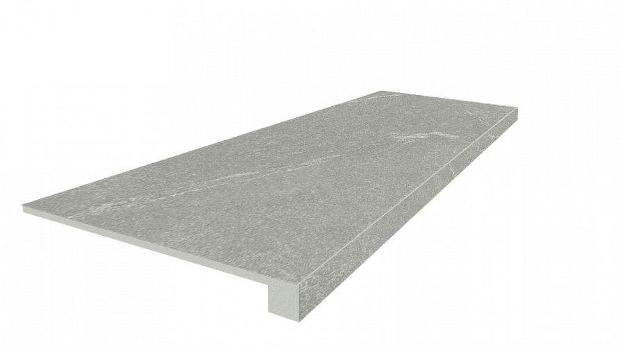 Ступень фронтальная Лугано Сильвер / Lugano Silver 33x90