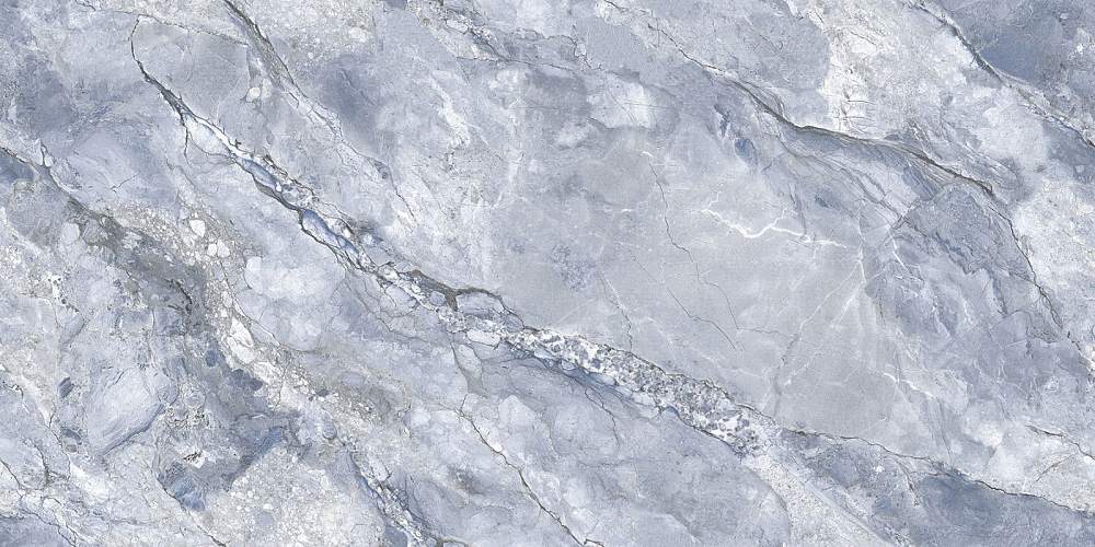 Ocean Gorgeous Blue голубой Керамогранит 60x120 Полированный