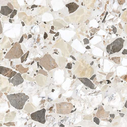 Marble-X ДекорТерраццо Лаппато Ректификат K949791LPR Керамогранит 60x60