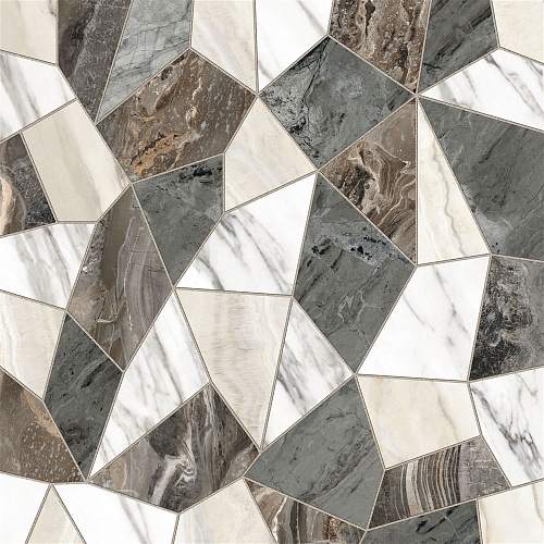 Marble Set Декор "Микс Терраццо" Лаппато Ректификат K951370LPR01VTE0 Керамогранит 60x60