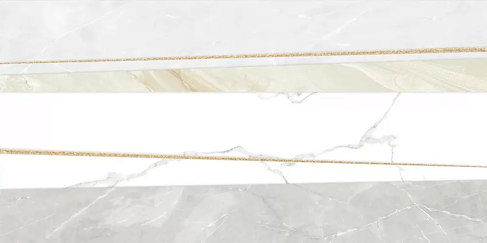 Декор Bayron Gold DW9BAO09 Глянцевая 25x50