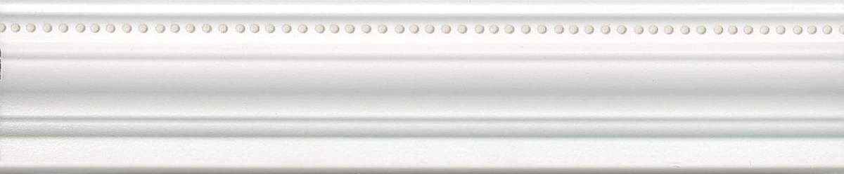 Бордюр Багет Фару BLE022R Белый Матовый Обрезной 5,5x25