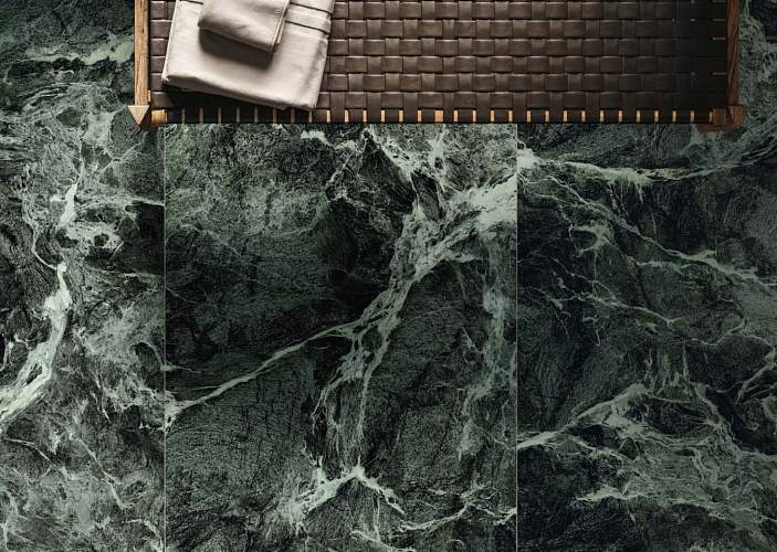 Magma Alpi Green Зелёный Патинированный  Керамогранит 80x160