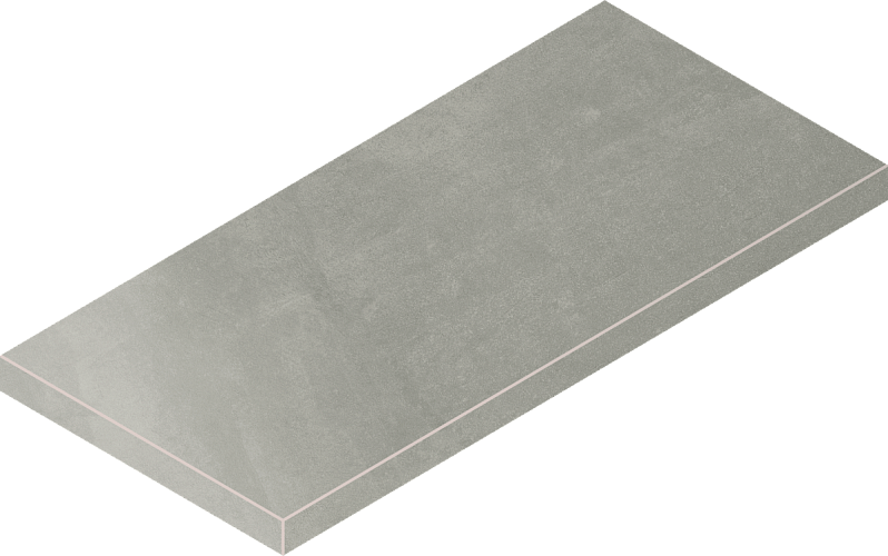 Ступень угловая левая Terraviva Grey Scal.60 Ang.Sx Nat 620070001587 33x60