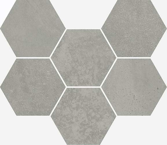 Мозаика Terraviva Grey Hexagon Nat 620110000109 25x29