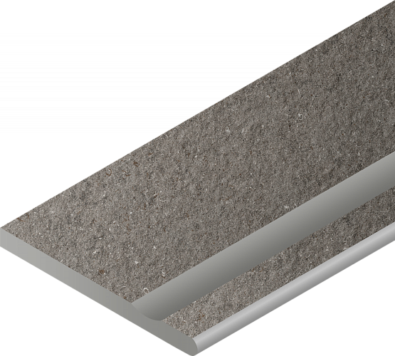 Бортик с выемкой закруглённый правый Discover X2 Fume Bordo Svasato Round 620090001039 30x60