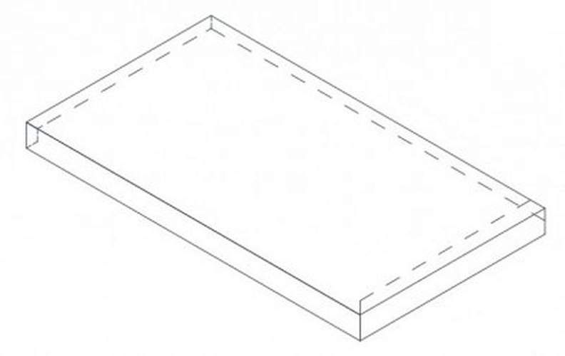 Ступень угловая левая Empire Tajmahal Scal. Ang. Sx 33x120