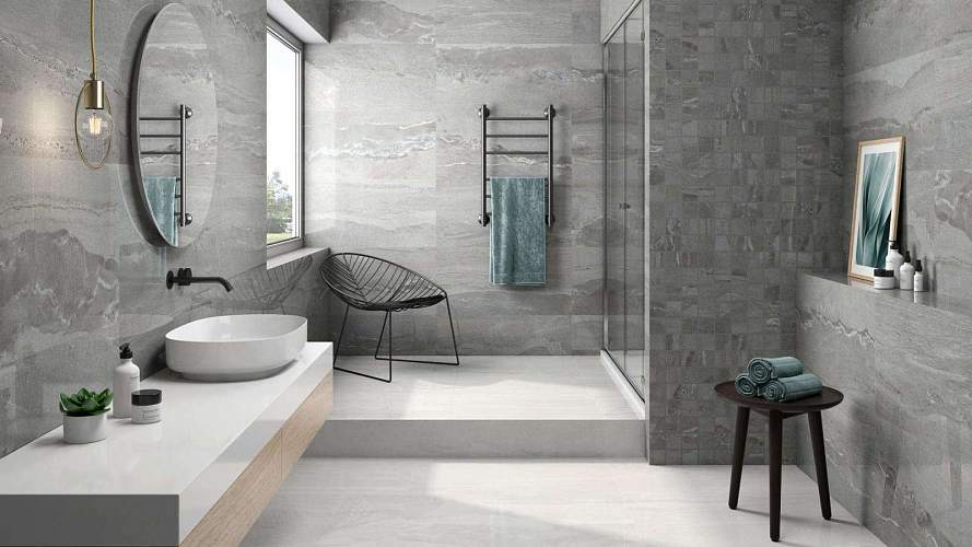 Мозаика Malla Whitehall Gris (7x7) Pulido 30x30