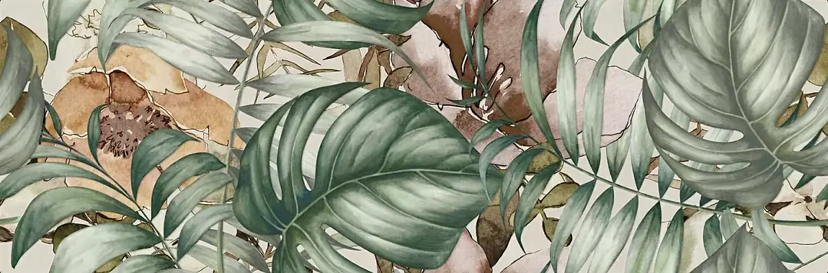 Декор Fiorella. Elgz 1 Rect. 33,3x100