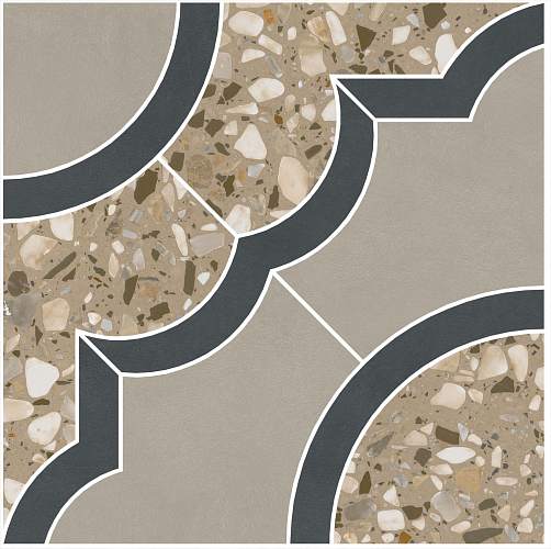 Декор Бричиола 2 ID142 Наборный 30х30x0,9