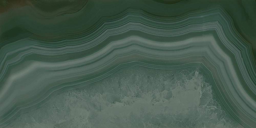 Сеттиньяно Зелёный грань Глянцевый 19077 9,9x20