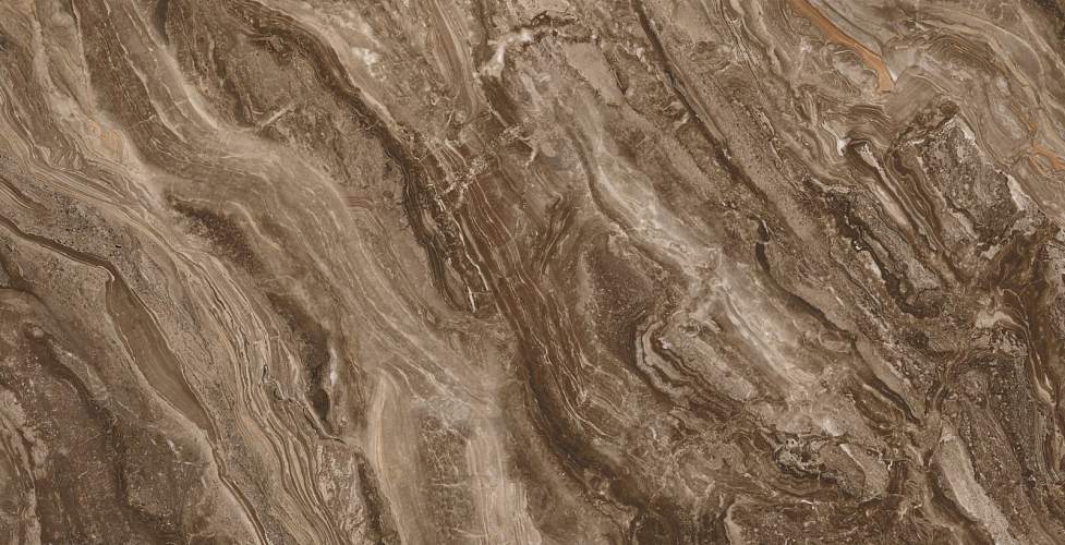 Venetian Brown Венетиан Броун RD157P066A Глянцевый Керамогранит 75x150