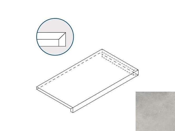 Ступень правая Millennium X2 Silver Scal.60 Ang.Dx Nat 620070001722 33x60