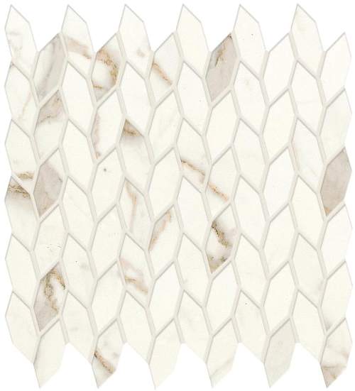 Мозаика Marvel Calacatta Prestigio Mos. Twist Silk A4WP 30,5x30,5