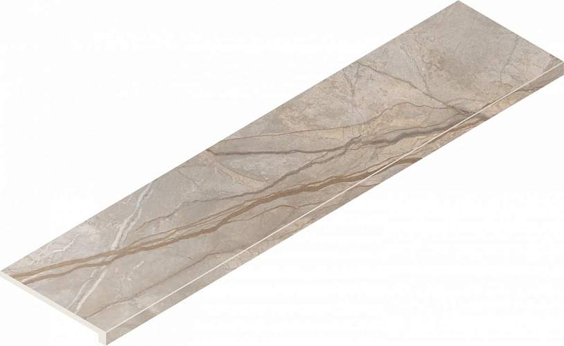 Ступень угловая правая Stellaris Elegant Silver Scalino Ang Dx 620070002602 33x120