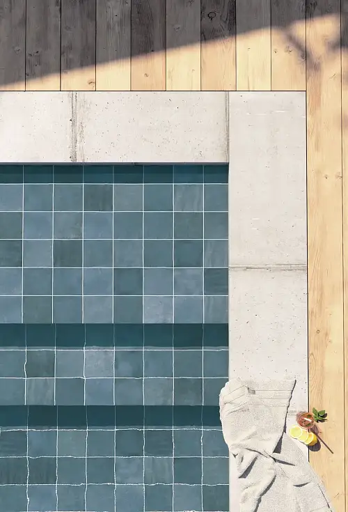 Spa&Pools Colonial Blue 31565 Глянцевый Керамогранит 15x15