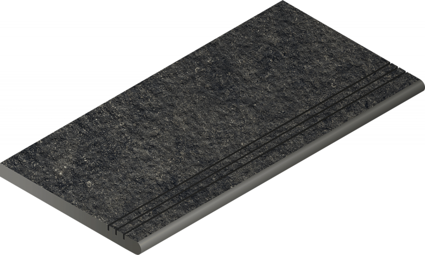 Ступень Room Black Gradino Round Grip Закругл 620040000101 30x60
