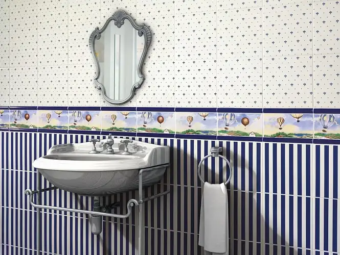 Бордюр Torello Cobalto 2x20