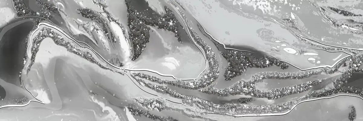 Декор Tori Серый DWA11TOR717 Глянцевый 20x60