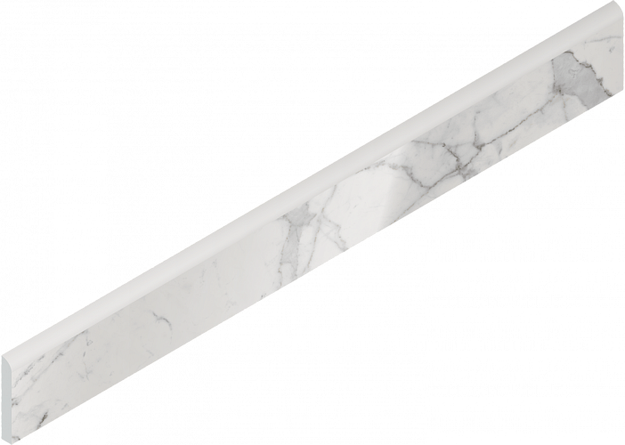 Плинтус Charme Evo Statuario Battiscopa Lux Rett 610130004677 7,2x60