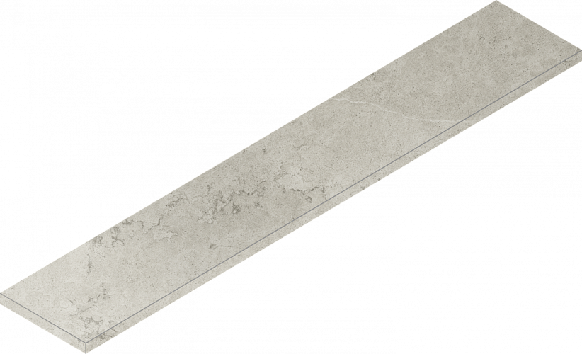 Ступень угловая левая Metropolis Absolut Silver 620070002211 33x160