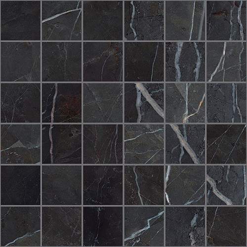 Мозаика Calacatta Black Mosaico Lap. CH033ML 30x30