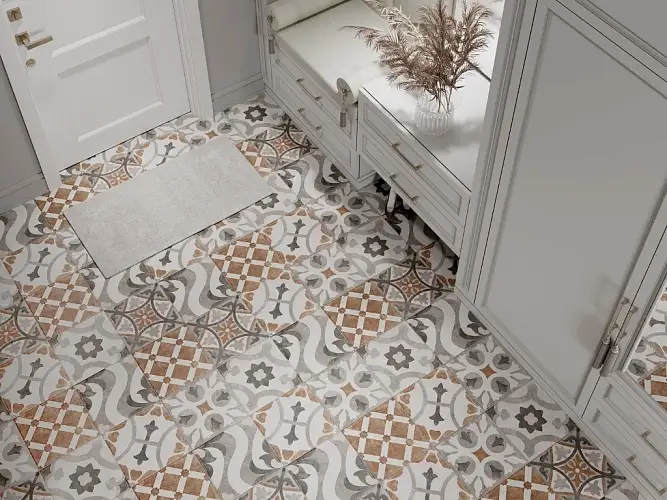 Carpet Бежевый A17930 Рельефный Матовый Керамогранит 29,8x29,8