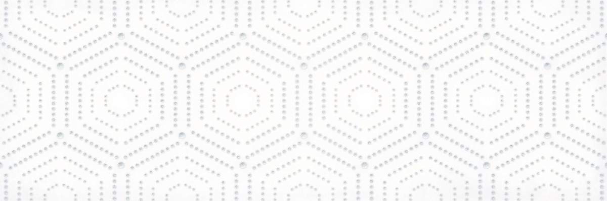 Декор Парижанка Геометрия Белый 1664-0183 20x60