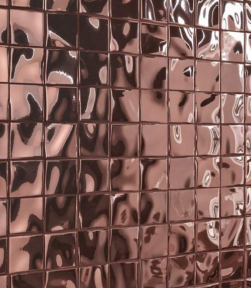 Magma Cuprum Mosaico Magic Бронзовая Металлизированная 30x30