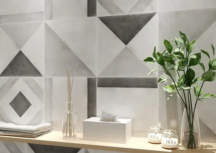 Motley Светло-Серый A17924 Матовый Керамогранит 29,8x29,8