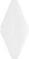 Rombo Liso Blanco Z 10x20