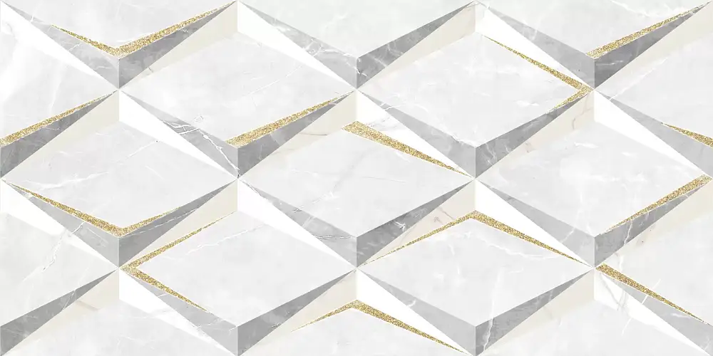 Декор Sens Gold DW9SES09 Глянцевая 25x50