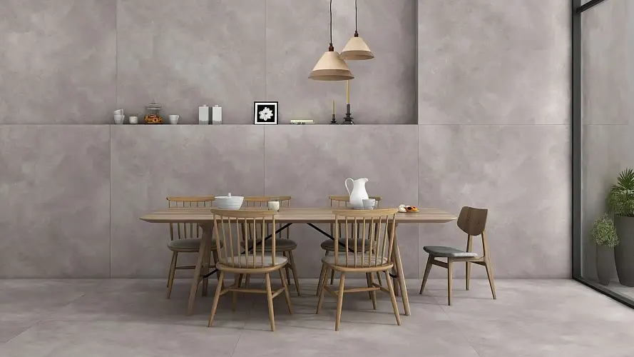 Concrete White Matt N12043 Керамогранит 120x120