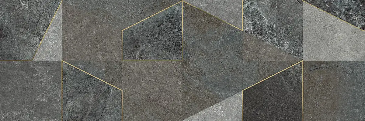 Land Темно-Серая Геометрия TWU3090LAN74R Матовая 30x90