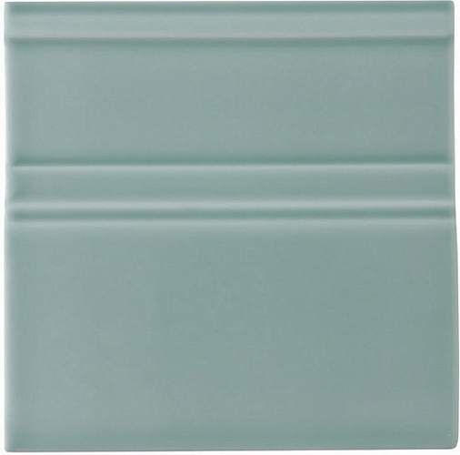 Бордюр Rodapie Clasico Sea Green 15x15