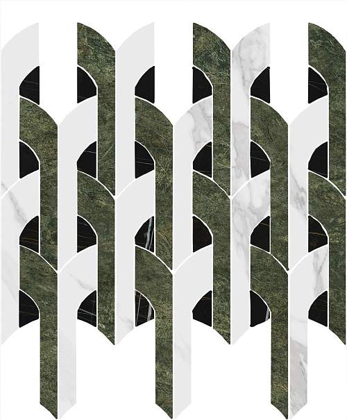 Декор Риальто Нобиле 2 ID148 Наборный Лаппатированный 30x34,5