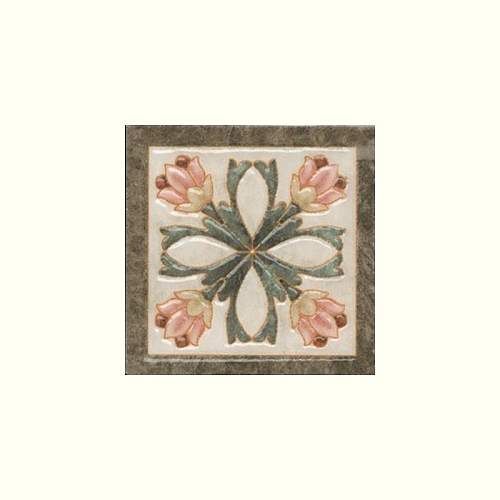 Вставка напольная Лирия Лаппатированная VT\A47\SG1544L 8x8