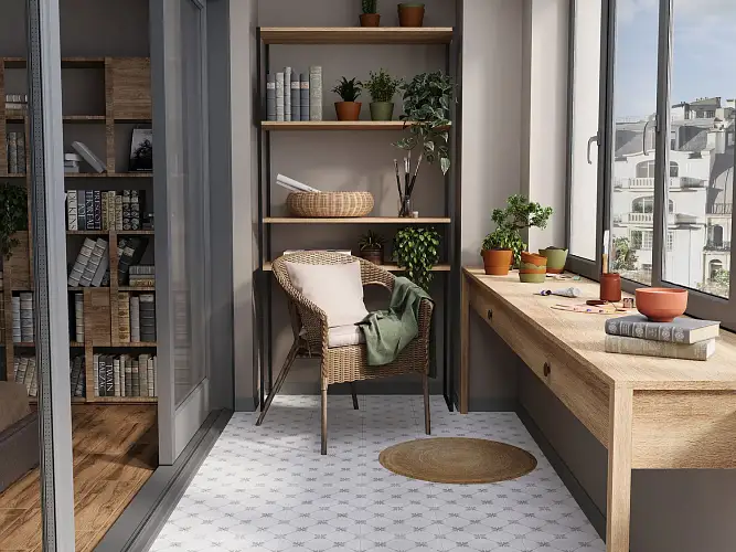 Motley Светло-Серый A17924 Матовый Керамогранит 29,8x29,8