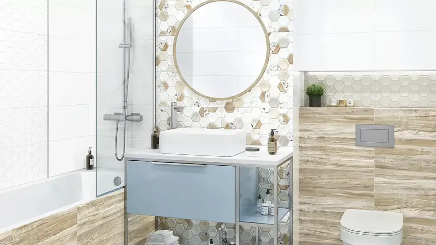 Bilbao Многоцветный 8,5 мм TWU09BLB014 Глянцевая 24,9x50