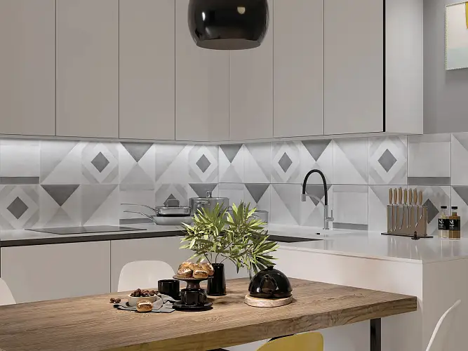 Motley Светло-Серый A17924 Матовый Керамогранит 29,8x29,8