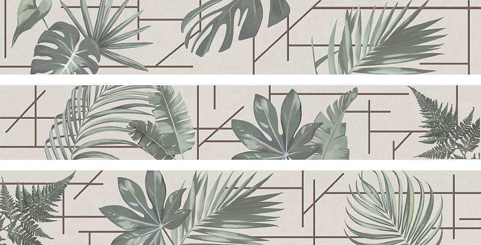 Бордюры Azolla (комплект из 3-х штук) 6,2x121,5