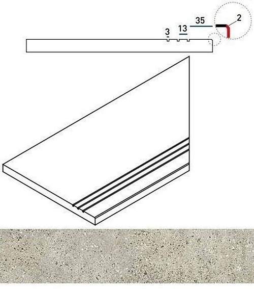 Бортик Skyline X2 Cloud Bor. Grip Dx Правый 620090000624 30x60