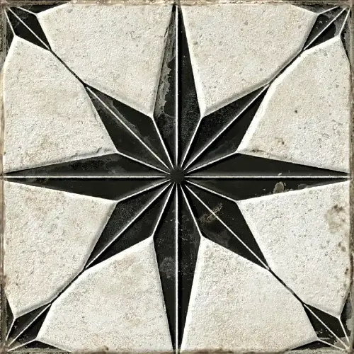 FS Starlight Black LT 40465 Матовый Рельефный Керамогранит 22,3x22,3