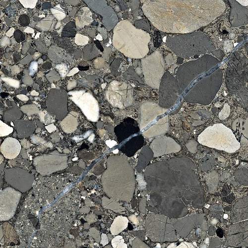 Arseno Nero Carving Керамогранит 60x60