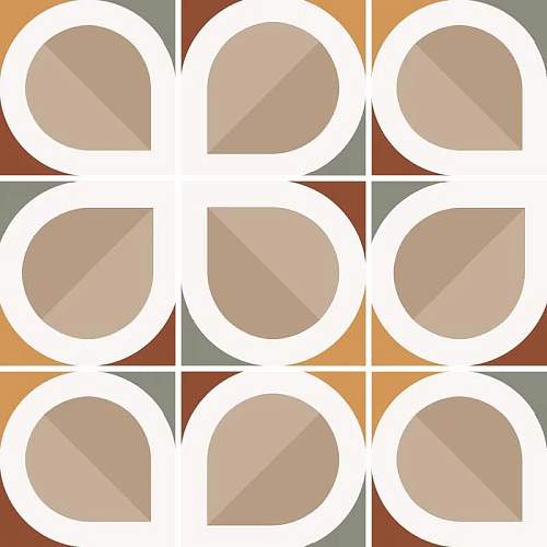 Bauhome Blatt Warm Керамогранит 20x20