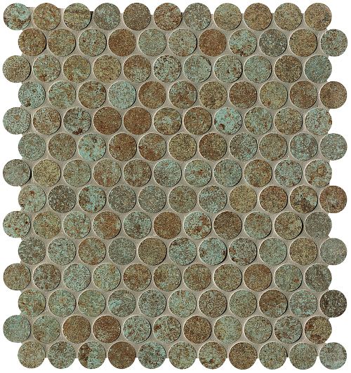 Мозаика Sheer Deco Rust Round 29,5x32,5